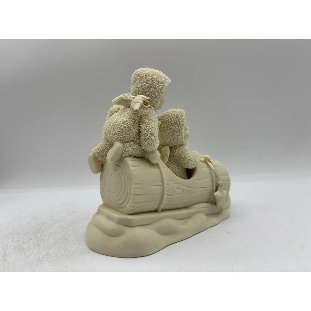 Department 56 2001 Vintage Snowbabies Starlight Games Team of Two 56.69943